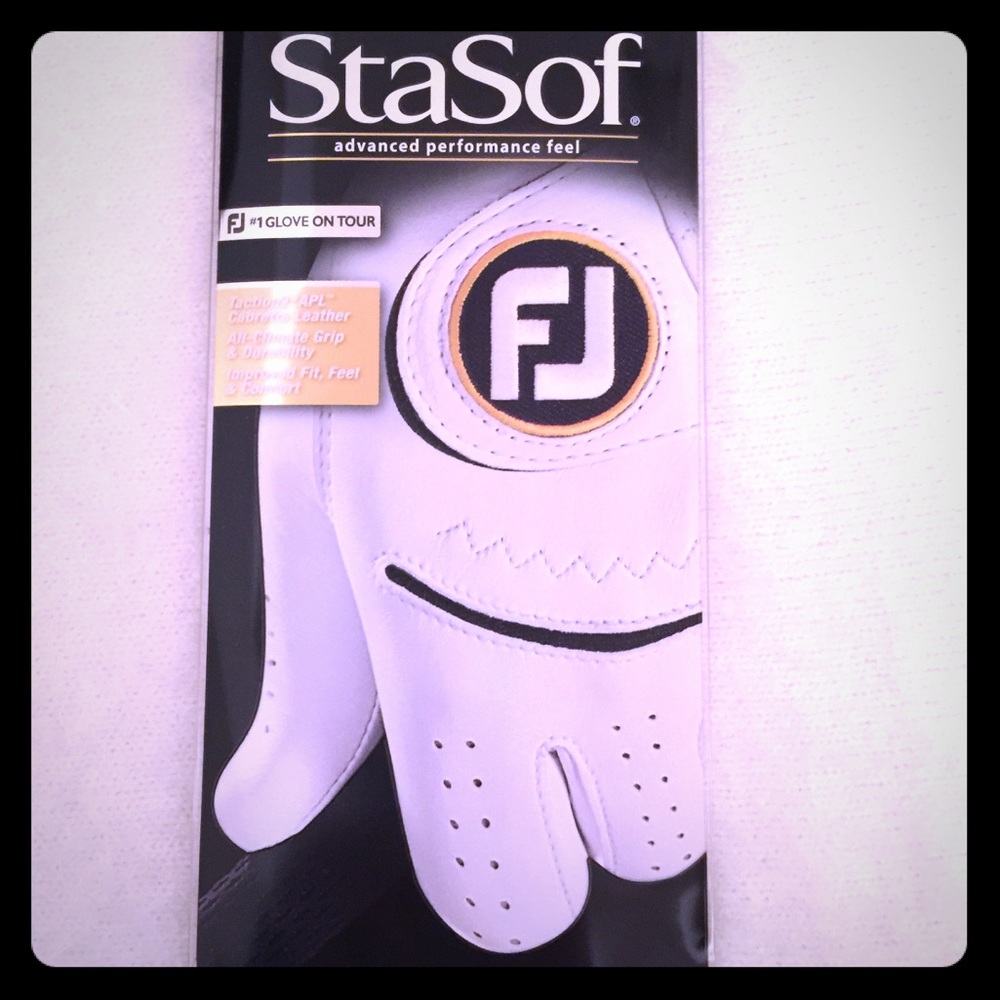 Stasof left golf glove